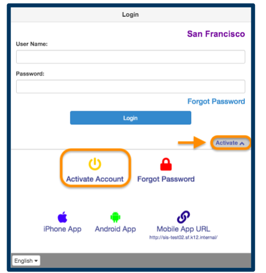 Activate Your Family Portal (ParentVUE) Account SFUSD